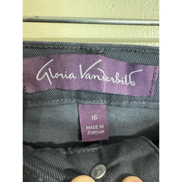 Gloria Vanderbilt Amanda Women’s Original Slimming Jeans Tapered Size 16 Short - Picture 12 of 13